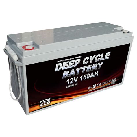 China manufacturing 12v 150ah deep cycle dry cell battery for solar ...