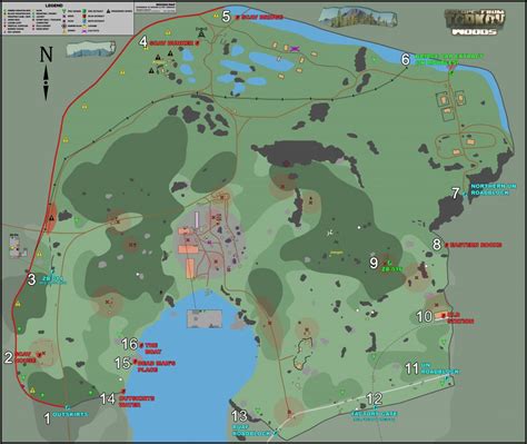 Escape from tarkov woods extract map - issemetal