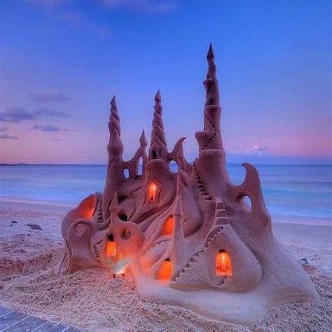 13 Amazingly Intricate Sandcastles