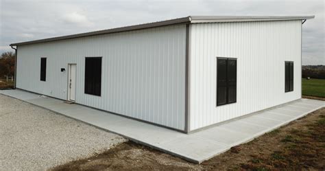 Single Slope Metal Building | Worldwide Steel Buildings Projects