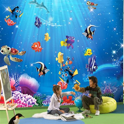 Wholesale 3d wall murals wallpaper for Baby kids room 3d photo mural ...