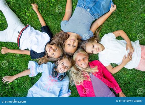 Happy Smiling Kids stock image. Image of smiling, faces - 141761699