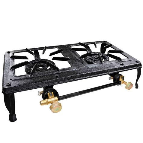 Cast Iron Stove, Double Burner Stove | Carolina Cooker 48590