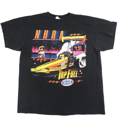 Vintage NHRA Drag Racing T-Shirt 1990 – For All To Envy