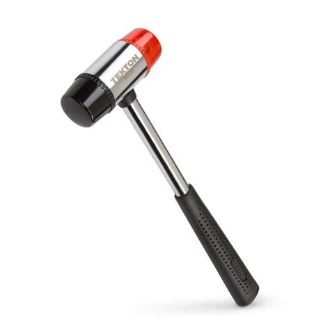 Tekton 12-oz Smooth Face Rubber Head Steel Rubber Mallet in the Hammers ...