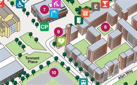 Swansea University Campus Map