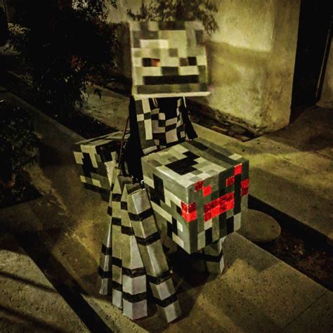 Skeleton Minecraft Costume