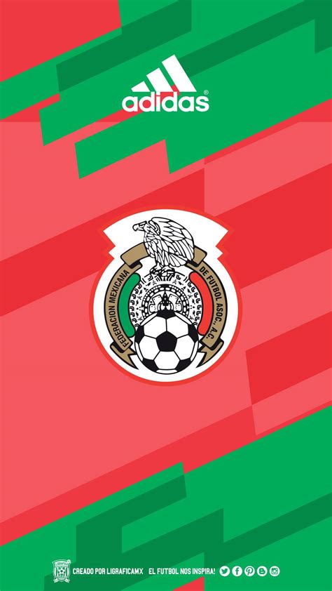 Download Artistic Mexico Soccer Team Logo Wallpaper | Wallpapers.com