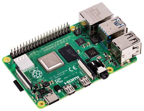 RPI4-MODBP-4GB - Raspberry-pi - SBC, Raspberry Pi4 B 4GB, BCM2711