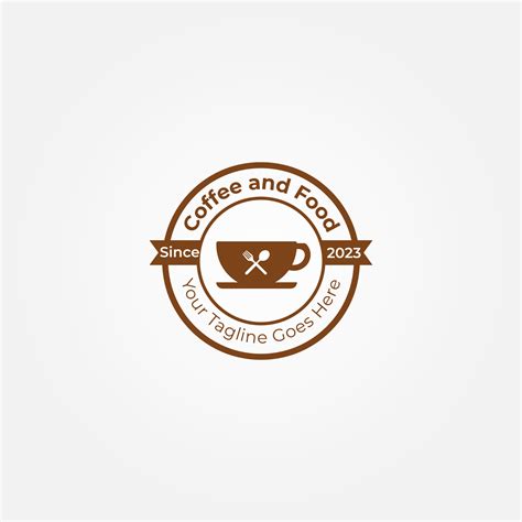 Coffee and Restaurant Logo Vector Design. Cafe Logo Design, suitable ...