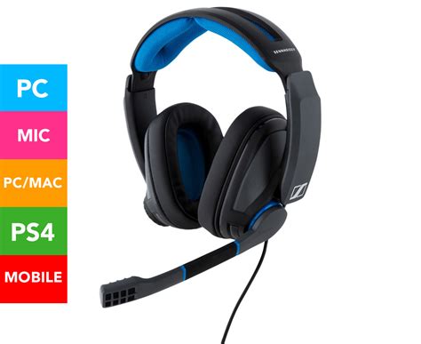 Sennheiser GSP 300 Gaming Headset - Blue/Black | Catch.co.nz