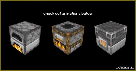 Animated Furnaces - Resource Packs - Minecraft