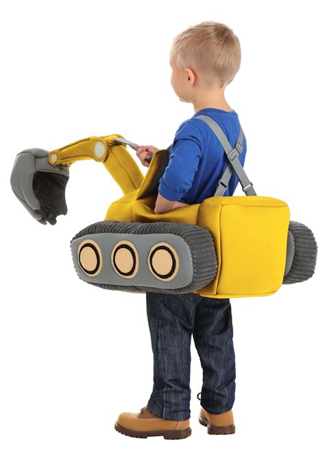 Ride in Excavator Costume For Toddlers