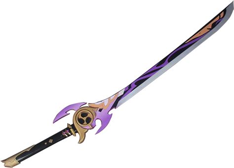 Game Genshin Impact Baal Cosplay Weapon Spear Game Raiden Shogun ...