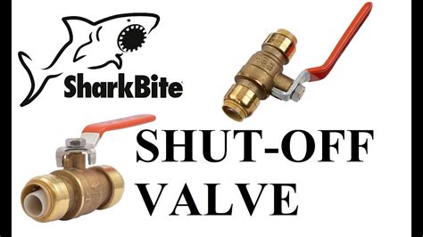 SharkBite Ball Valve Plumbing shut off valve - UNBOXING UNBAGGING VIDEO ...