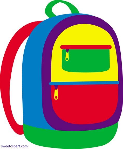 backpack clipart - Clip Art Library