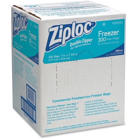 Ziploc Quart Freezer Bags