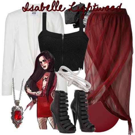 Isabelle Lightwood | Cosplay outfits, Edgy outfits, Outfit inspirations