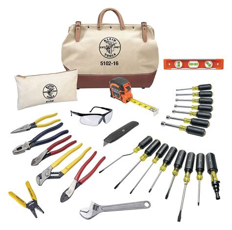 KLEIN TOOLS 28-PC Electricians Tool Kit - 2VZA9|80028 - Grainger