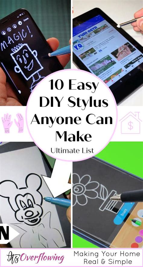 How to Make a Stylus (10 Easy DIY Stylus)