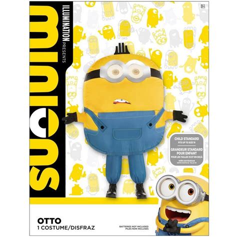 Otto Minion Inflatable Costume for Kids - The Rise of Gru | Party City