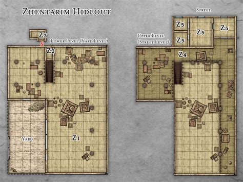 Waterdeep: Dragon Heist Maps – Valeur RPG | Thieves guild, Fantasy map ...