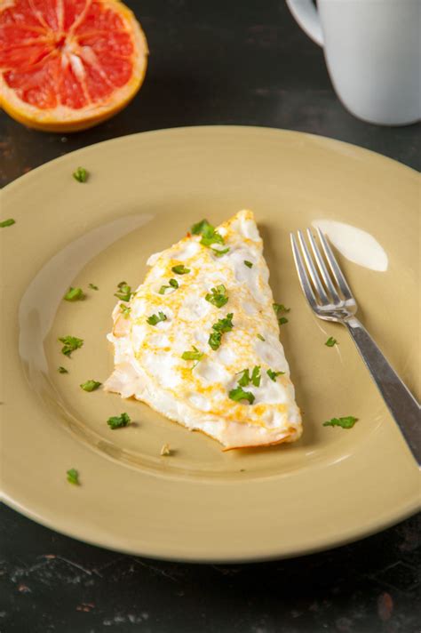 Egg White Omelette Recipe - Improv Oven