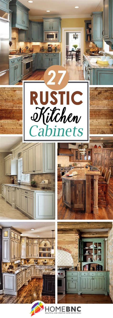 27 Best Rustic Kitchen Cabinet Ideas and Designs for 2023