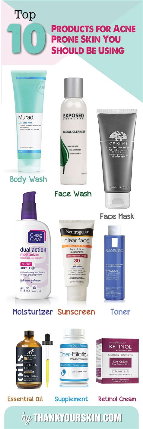 Top Skin Care Products For Acne | Skin care and Glowing | Claude