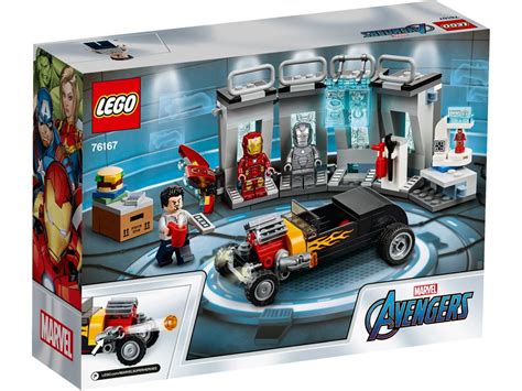 Iron Man Armoury, immagini ufficiali del set LEGO Marvel 76167 | Lega Nerd