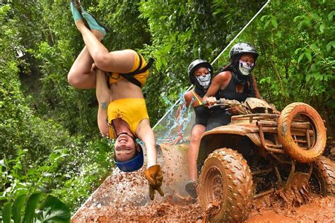 Extreme Adventure Eco Park Trip: ATV, Zipline, and Cenote 2024 - Cancun