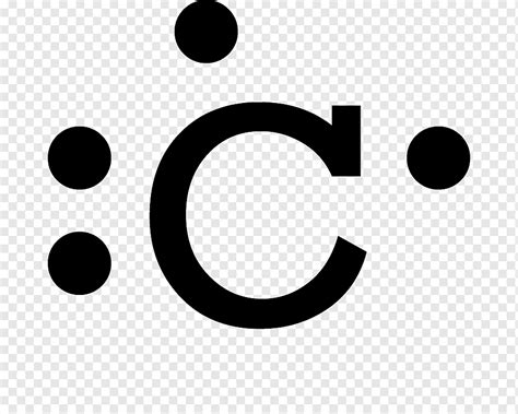 Lewis structure Valence electron Carbon Diagram, lewis dot symbol ...