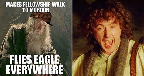 25 Lord Of The Rings Logic Memes That Prove The Series Makes No Sense