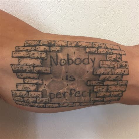 Brick Wall Tattoo - CaddyCarlton