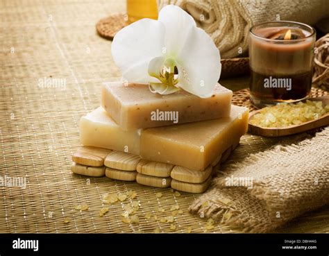 Spa natural Products Stock Photo - Alamy