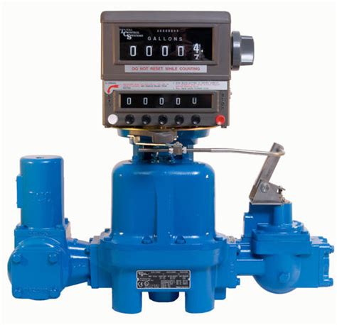 Rotary piston flow meter / for liquids / in-line - RITM Industry