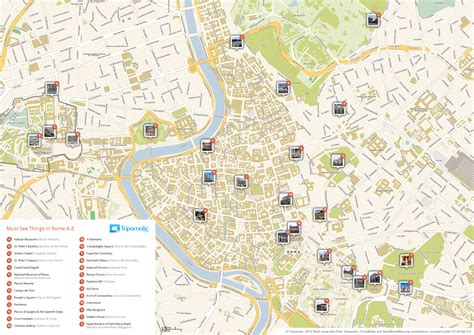 File:Rome printable tourist attractions map.jpg - Wikimedia Commons