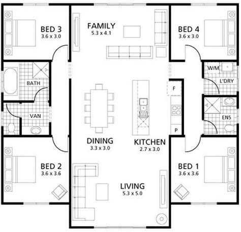 Single Story Modern House Floor Plans | Viewfloor.co