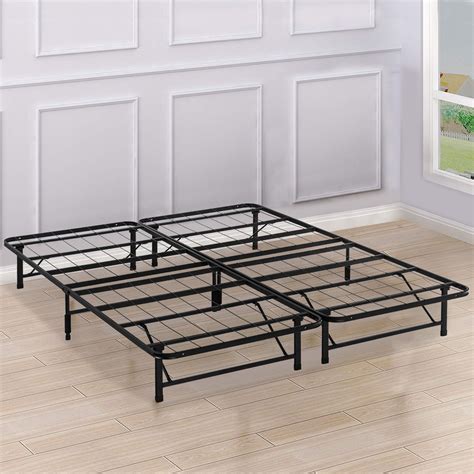 Wayton, 14-inch Quick base Metal Mattress Platform Bed Frame Foundation ...