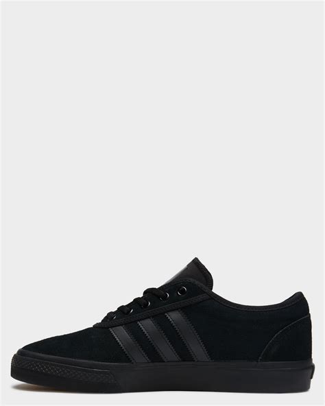 Adidas Adi Ease Suede Shoe - Black Black | SurfStitch