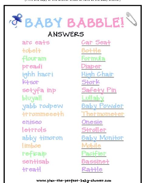 Free Baby Babble Game - IHSANPEDIA