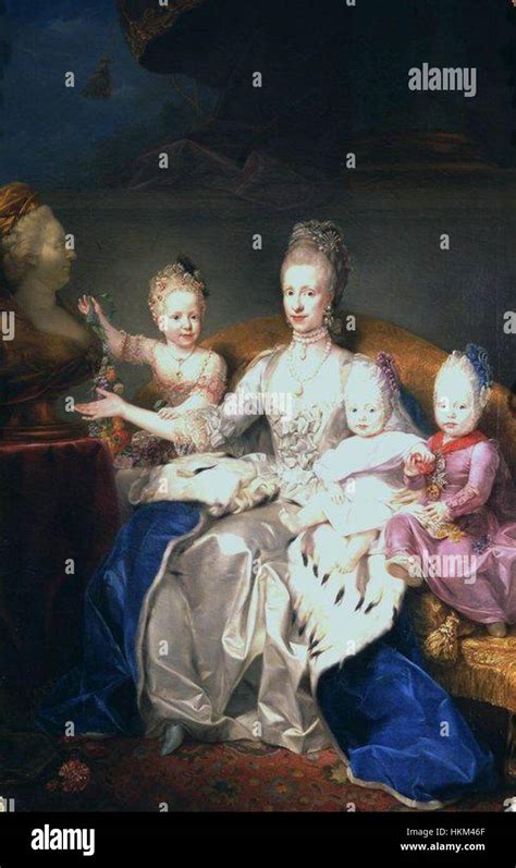 Empress maria theresa with her children empress maria theresa hi-res ...