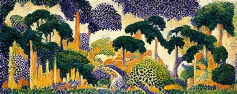 Jungle by Paul Signac Pointillism · Creative Fabrica