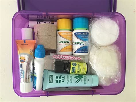 Travel First Aid Kit Essentials | Be A Fun Mum | First aid kit, The ...