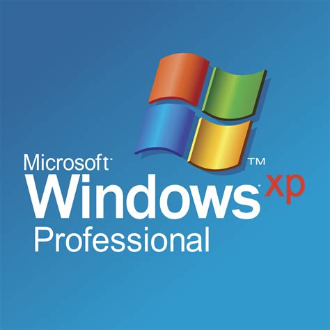 Microsoft Windows XP Professional Logo PNG Transparent – Brands Logos