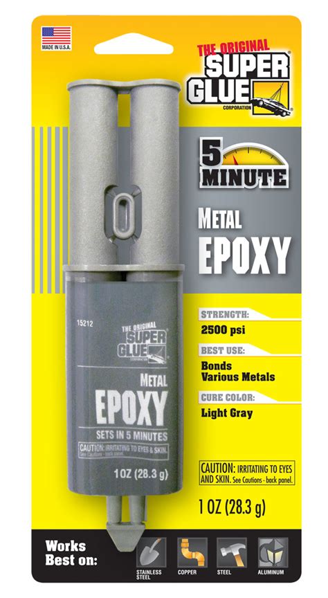 Quick Setting Metal Epoxy Adhesive | The Original Super Glue