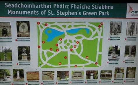 St Stephen’s Green attractions map