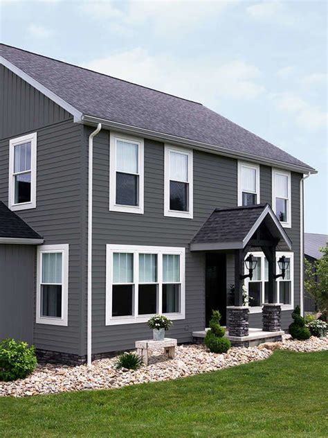 Dark Grey Vinyl Siding Colors – Warehouse of Ideas