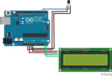 Interfacing DS18b20 Temperature sensor with Arduino + LCD to measure in ...