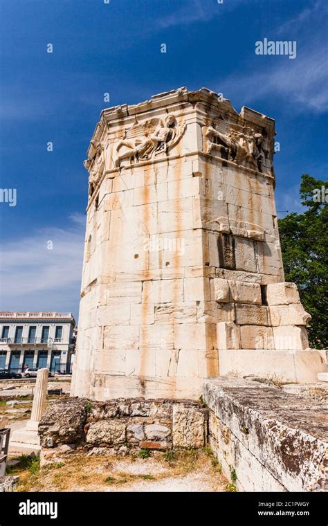 Tower of the Winds, Wind's Tower,Roman agora, Athens,Greece,Europe ...